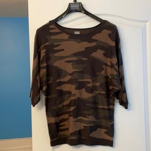 Cute Camo sweater. Size Small. NY&C